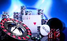 Meja permainan Texas Hold'em Bonus di rajakayu dengan dealer profesional